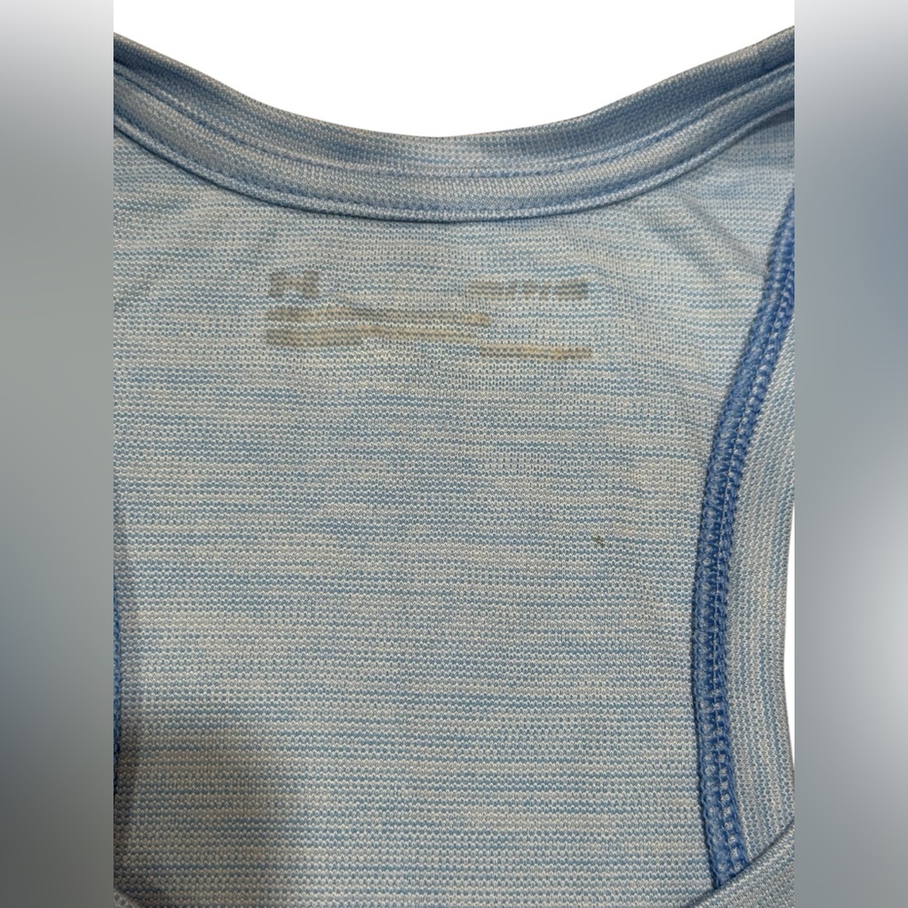 Under Armour Women's Light Blue Tank Top - Picture 3 of 7